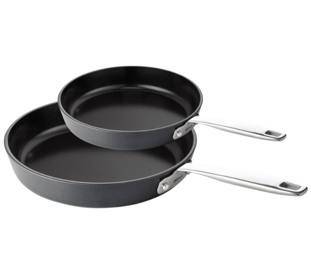 Beka Bratpfannenset Maestro Alu 2-teilig Ø 24 und 28 cm – geeignet für alle Wärmequellen – ohne Antihaftbeschichtung