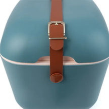Polarbox Kühlbox mit Schultergurt - Marineblau Senf - 12 Liter