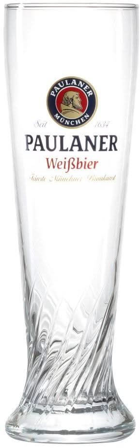 Paulaner Biergläser Weizen 300 ml - 4 Stück