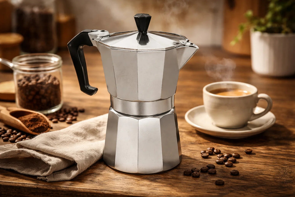 Cookinglife Perkolator – Aluminium – 150 ml – Kaffeemaschine für 1–2 Tassen – Espressomaschine
