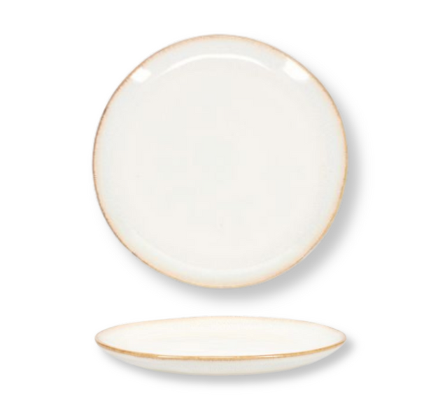 Salt & Pepper Frühstücksteller / Dessertteller Artisan Weiß ø 20 cm - 4 Stück