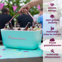 Polarbox Kühlbox mit Schultergurt - Pastellgrün - 12 Liter