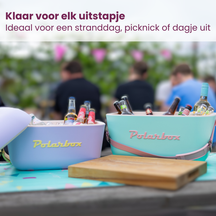 Polarbox Kühlbox mit Schultergurt - Pastellgrün - 12 Liter