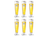 Warsteiner Biergläser mit Fuß 300 ml - 6 Stück