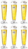 Warsteiner Biergläser mit Fuß 200 ml - 6 Stück
