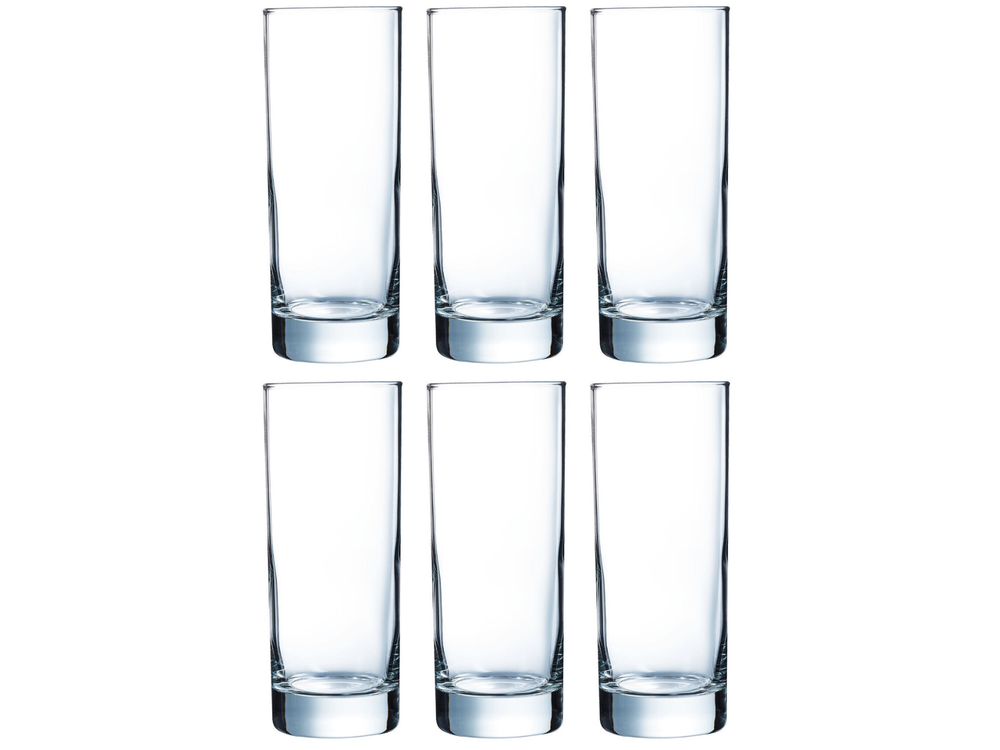 Arcoroc Longdrinkgläser Islande 290 ml - 6 Stücke