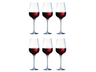 Chef & Sommelier Rotweingläser Sublym 550 ml - 6 Stück