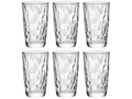 Bormioli Rocco Longdrinkgläser Diamond Transparent 470 ml - 6 Stück