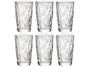 Bormioli Rocco Longdrinkgläser Diamond Transparent 470 ml - 6 Stück
