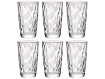 Bormioli Rocco Longdrinkgläser Diamond Transparent 470 ml - 6 Stück