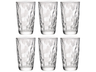 Bormioli Rocco Longdrinkgläser Diamond Transparent 470 ml - 6 Stück