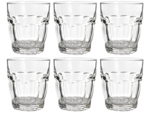Bormioli Rocco Wassergläser Rock Bar 270 ml - 6 Stücke