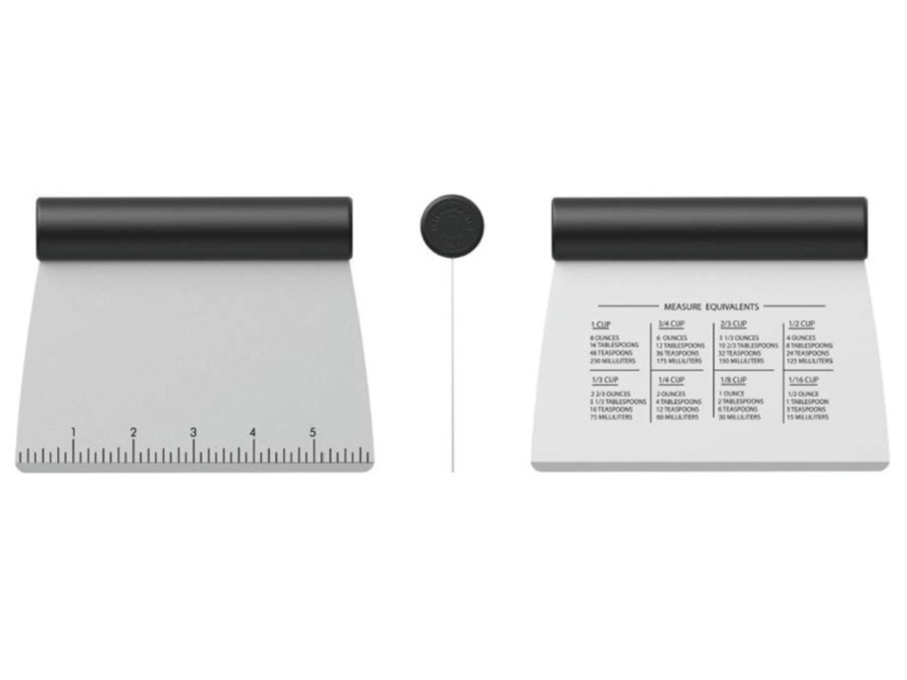 KitchenAid Teigschaber Core Edelstahl 18cm - Teigspatel Spülmaschinenfest