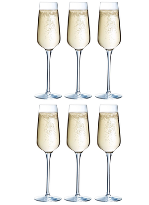 Chef & Sommelier Champagnergläser Sublym Flute 210 ml - 6 Stücke