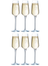 Chef & Sommelier Champagnergläser Sublym Flute 210 ml - 6 Stücke