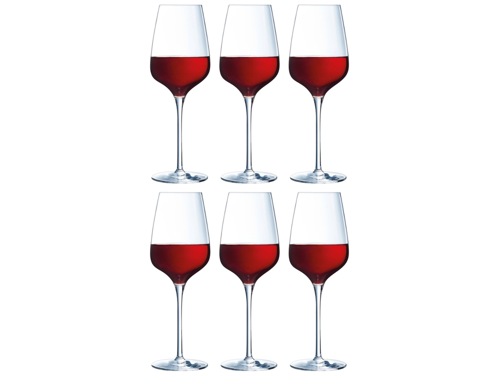 Chef & Sommelier Rotweingläser Sublym 350 ml - 6 Stück