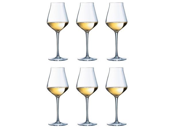 Chef & Sommelier Weiße Weingläser Reveal Up 400 ml - 6 Stücke