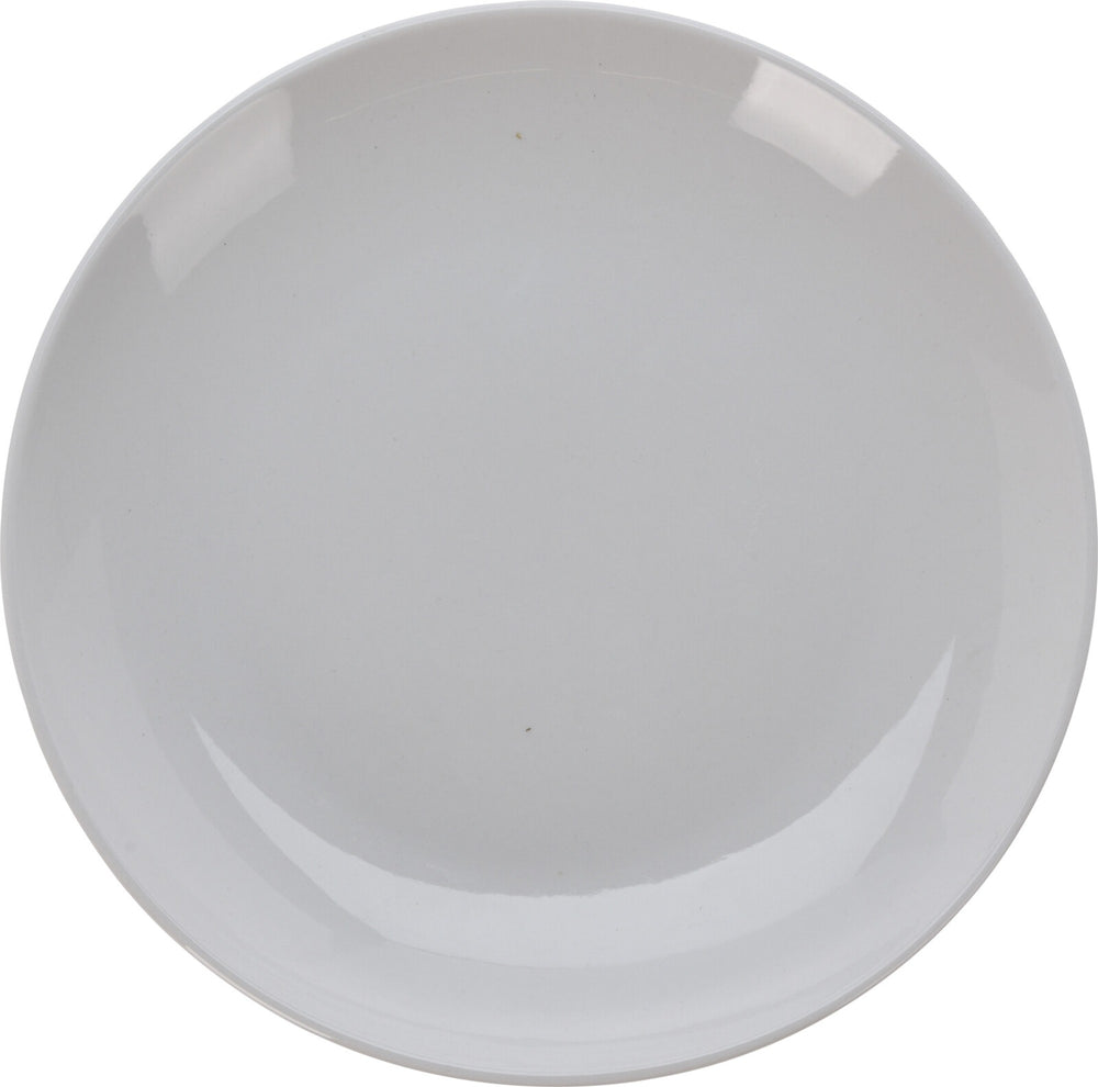 Cookinglife Porzellan-Speiseteller Ø 27 cm – 4er-Set – Elegantes, modernes, weißes Design