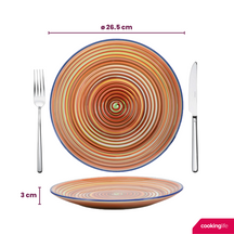 Cookinglife Geschirrset - Rhythm & Lines - 18-teilig / 6 Personen