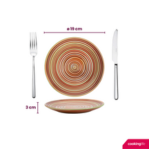 Cookinglife Geschirrset - Rhythm & Lines - 18-teilig / 6 Personen