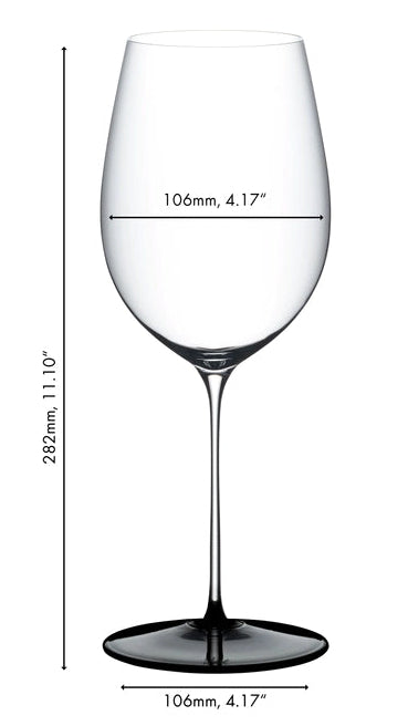 Riedel Rotweinglas Fatto A Mano Black Tie - Bordeaux Grand Cru - 953 ml