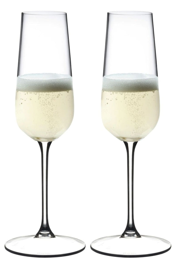 Riedel Champagnergläser Grape@Riedel - Champagner-Flöten - 250 ml - 2 Stück