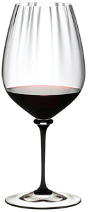 Riedel Rotweinglas Fatto A Mano Performance - Cabernet Sauvignon - Schwarzer Stiel - 834 ml