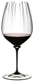 Riedel Rotweinglas Fatto A Mano Performance - Pinot Noir - Schwarzer Stiel - 830 ml