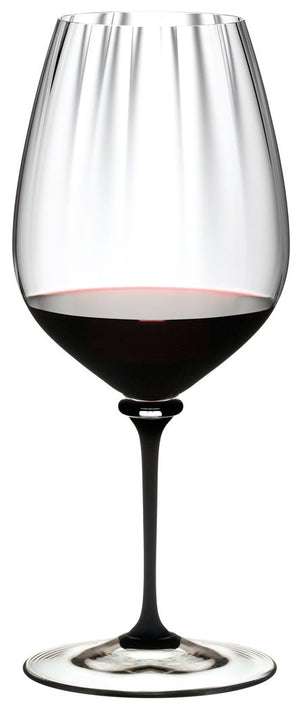 Riedel Rotweinglas Fatto A Mano Performance - Pinot Noir - Schwarzer Stiel - 830 ml