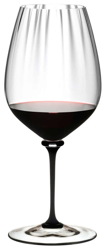 Riedel Rotweinglas Fatto A Mano Performance - Pinot Noir - Schwarzer Stiel - 830 ml