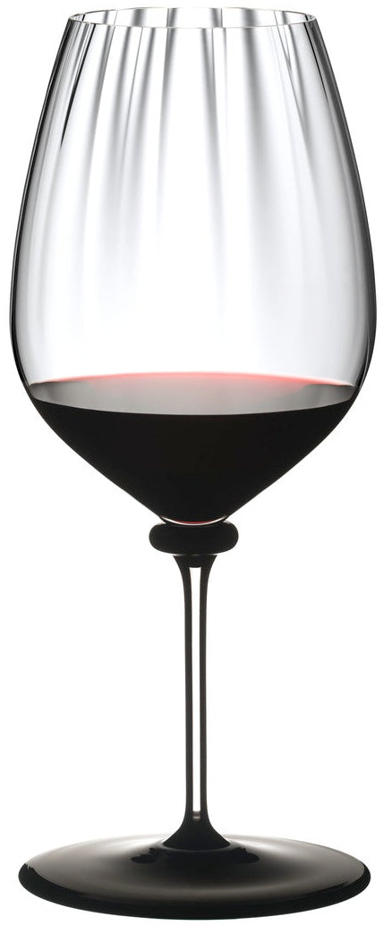 Riedel Rotweinglas Fatto A Mano Performance - Cabernet Sauvignon - Schwarze Bodenplatte - 834 ml