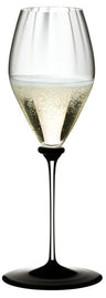 Riedel Champagnerglas Fatto A Mano Performance - Schwarze Bodenplatte - 375 ml