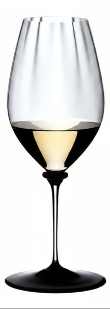 Riedel Weißweinglas Fatto A Mano Performance - Riesling - Schwarze Bodenplatte - 623 ml