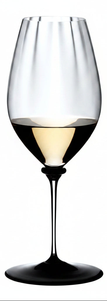 Riedel Weißweinglas Fatto A Mano Performance - Riesling - Schwarze Bodenplatte - 623 ml