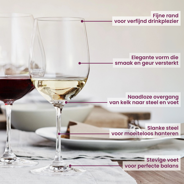 Riedel Rote Weingläser Vinum - Pinot Noir - 2 Stücke