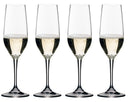 Riedel Champagnergläser Vivant - 290 ml - 4 Stück