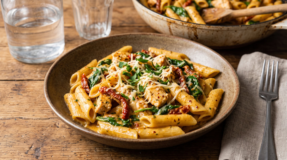 Budgetfreundliche Pasta die alle am Tisch verstummen lässt