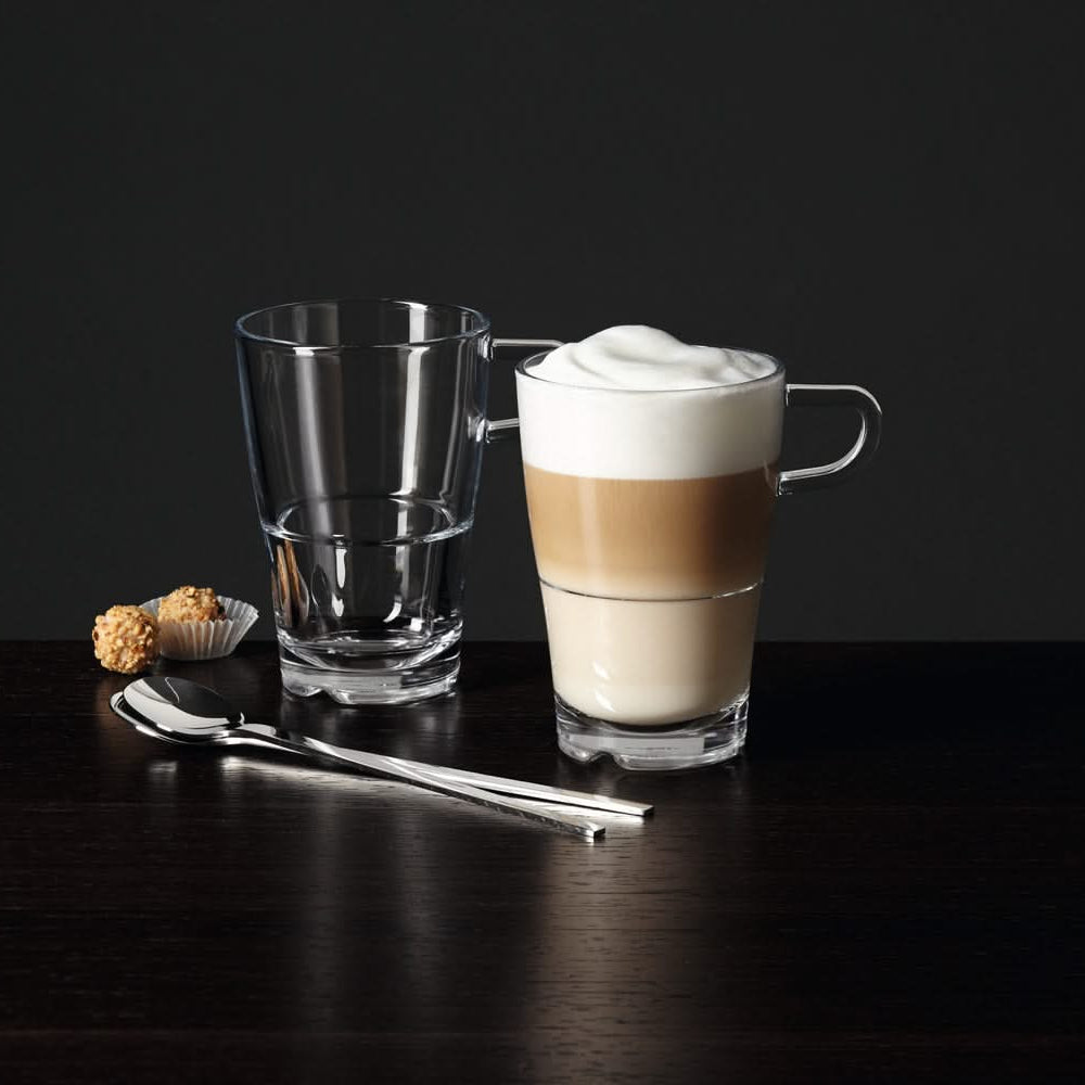 Leonardo Latte Macchiato Gläser Senso – Stapelbar – 350 ml – 6 Stück