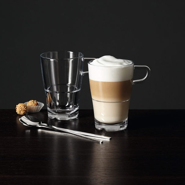 Leonardo Latte Macchiato Gläser Senso – Stapelbar – 350 ml – 6 Stück