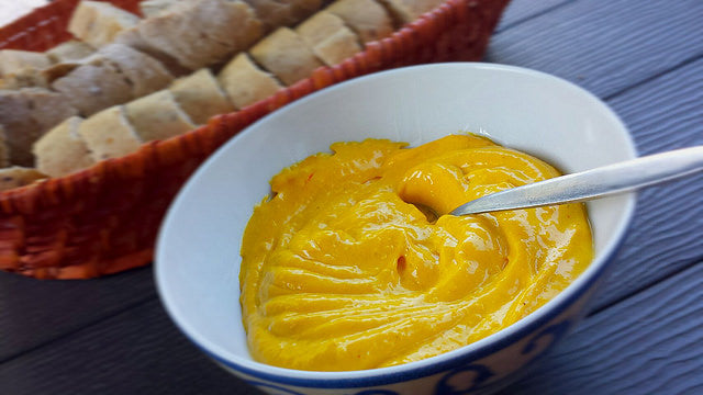 Cremige Safran-Aioli im Handumdrehen