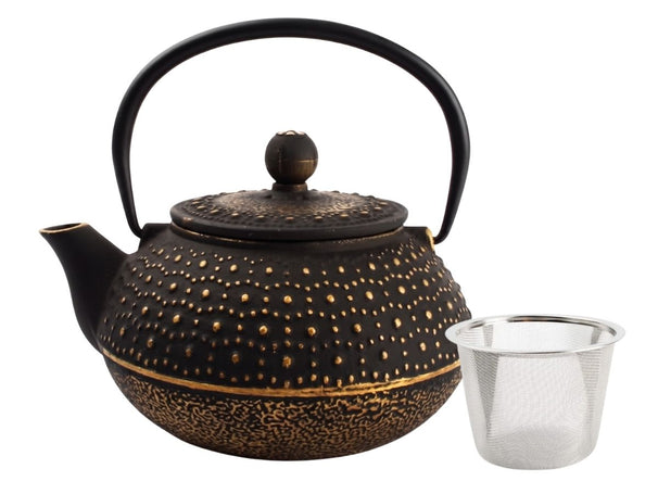 Salt & Pepper Teekanne My Tea Schwarz / Gold 800 ml