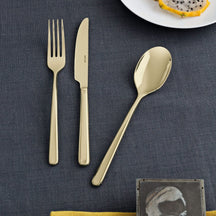 Sambonet Besteckset Linear - Champagne - 30-teilig / 6 Personen