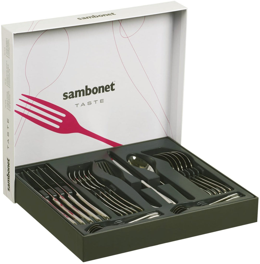 Sambonet Besteckset Taste - Gold - 24-teilig / 6 Personen