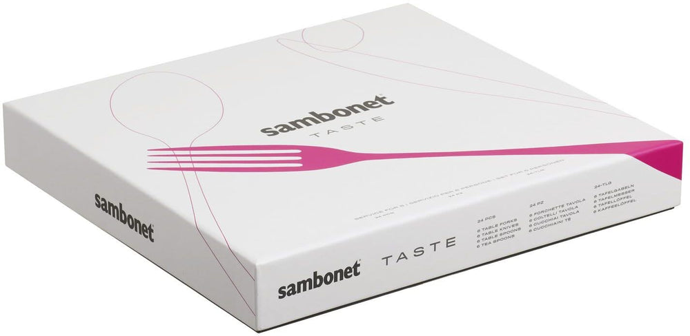 Sambonet Besteckset Taste - Antique Champagne - 24-teilig / 6 Personen