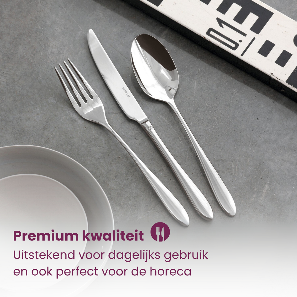 Sambonet Besteckset Dream - Edelstahl - 24-teilig / 6 Personen