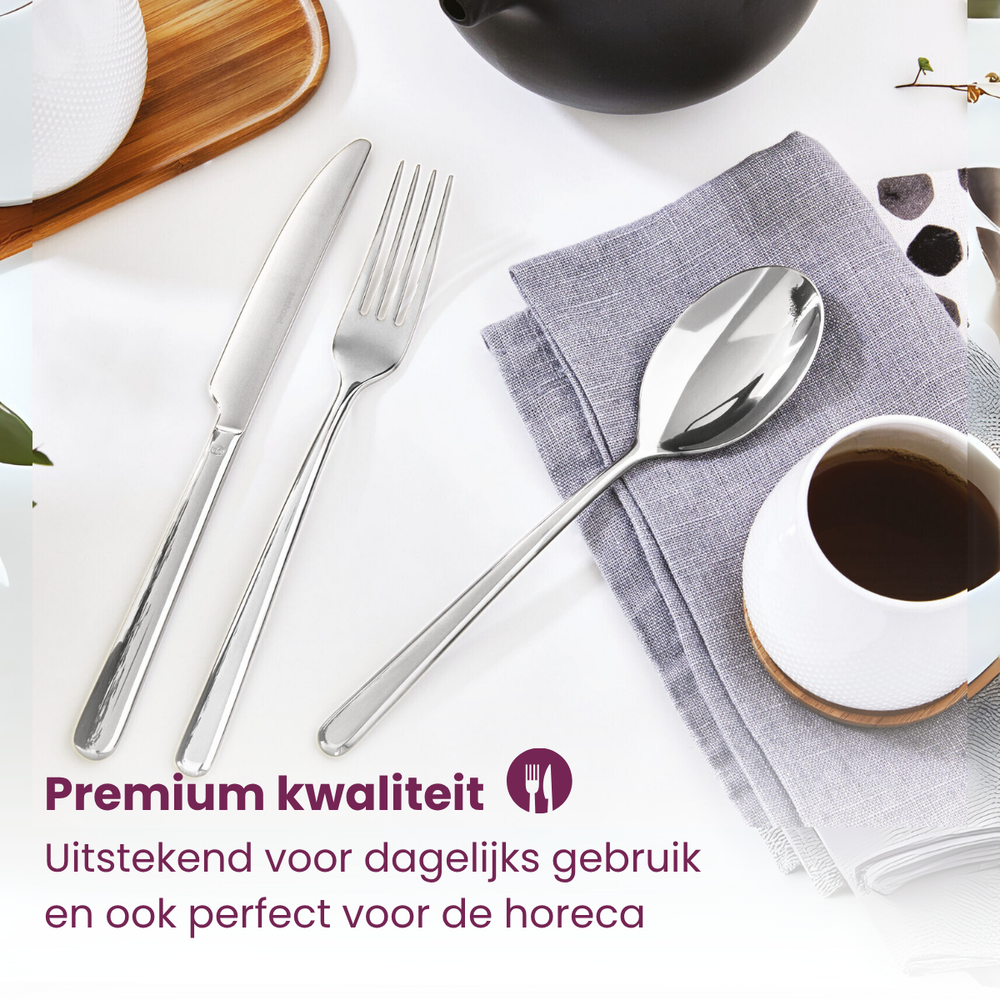 Sambonet Besteckset Linear - Champagne - 30-teilig / 6 Personen