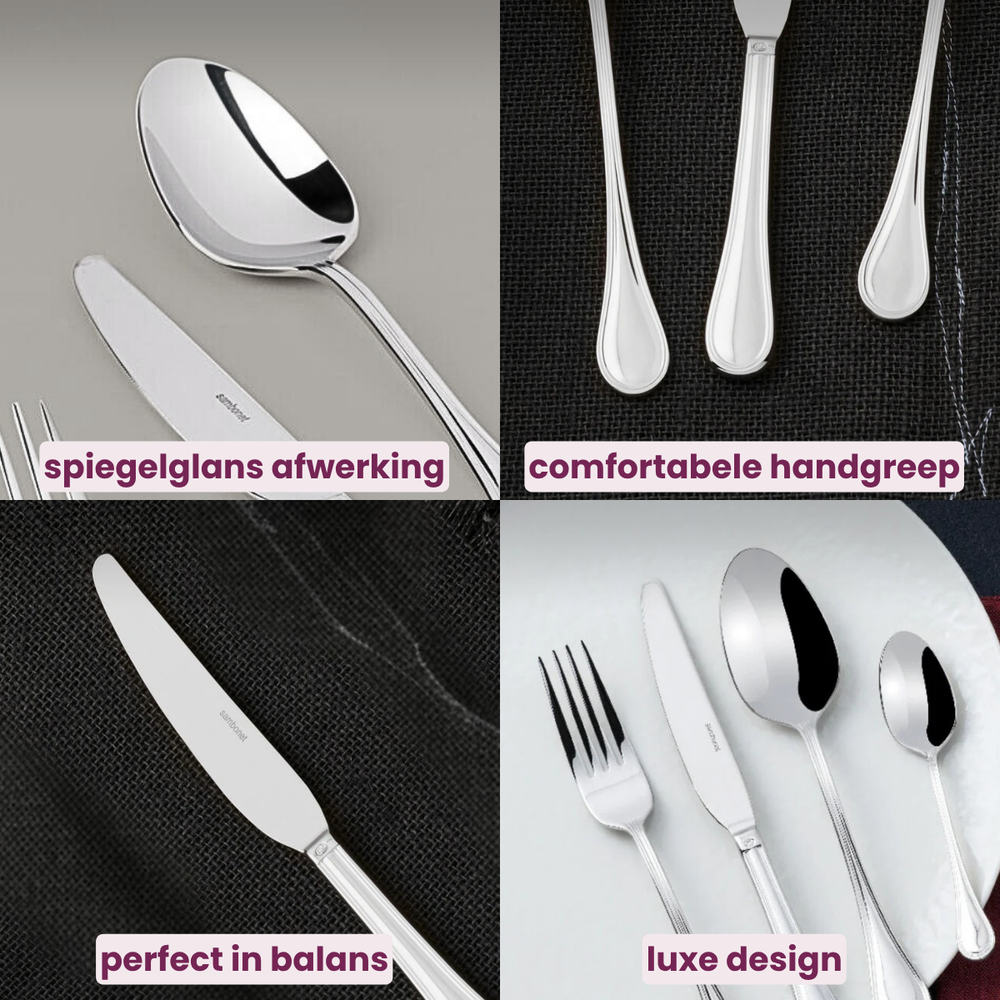Sambonet Besteckset Royal - Gold - 36-teilig / 6 Personen