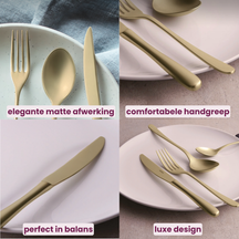 Sambonet Besteckset Taste - Antique Champagne - 24-teilig / 6 Personen