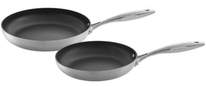 SCANPAN Bratpfannenset CTX ø 24 & 28 cm - geeignet für alle Wärmequellen - Standard Antihaftbeschichtung