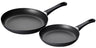 SCANPAN Bratpfannenset Classic Induction ø 24 & 28 cm - geeignet für alle Wärmequellen - Standard Antihaftbeschichtung